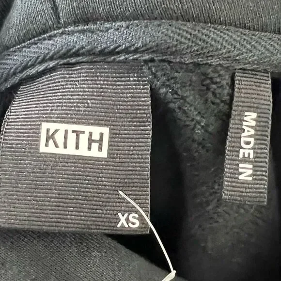 Kith Notorious BIG Crown Graphic Black Hooded Pullover Sweatshirt - Picture 8 of 14